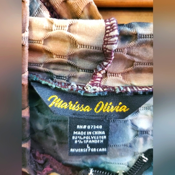 Marissa Olivia Multi Colored Hoodie - Picture 4 of 4